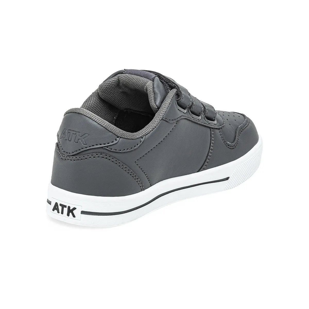 Zapatillas Atomik Bart Velcro Bebe Gris