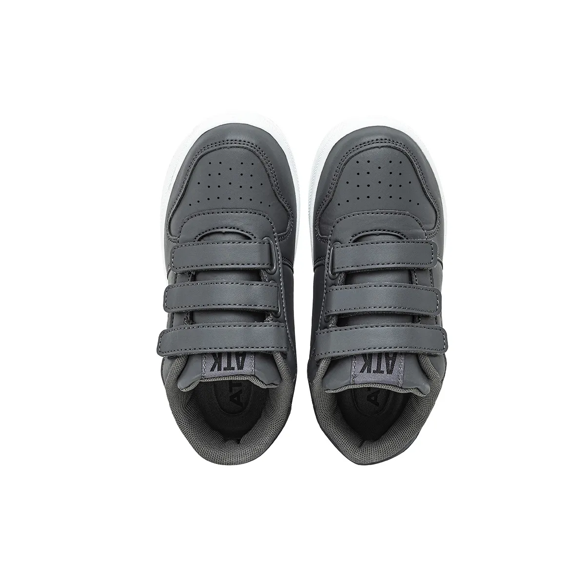 Zapatillas Atomik Bart Velcro Bebe Gris