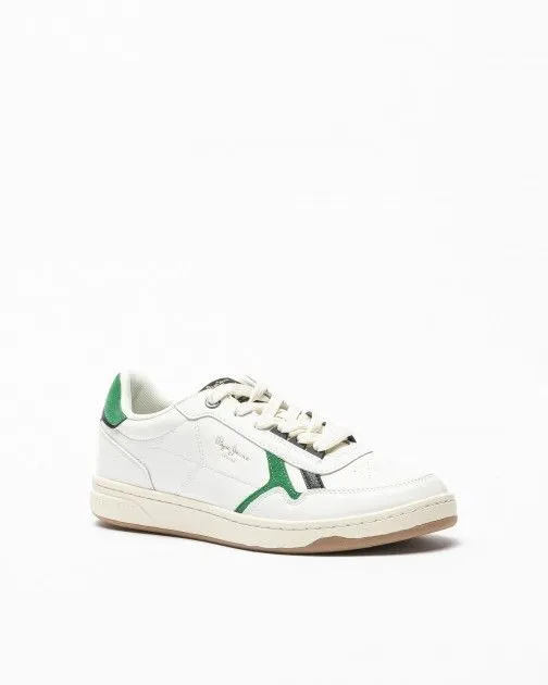 Zapatillas blancas Pepe Jeans London Kore Vintage M Blanco
