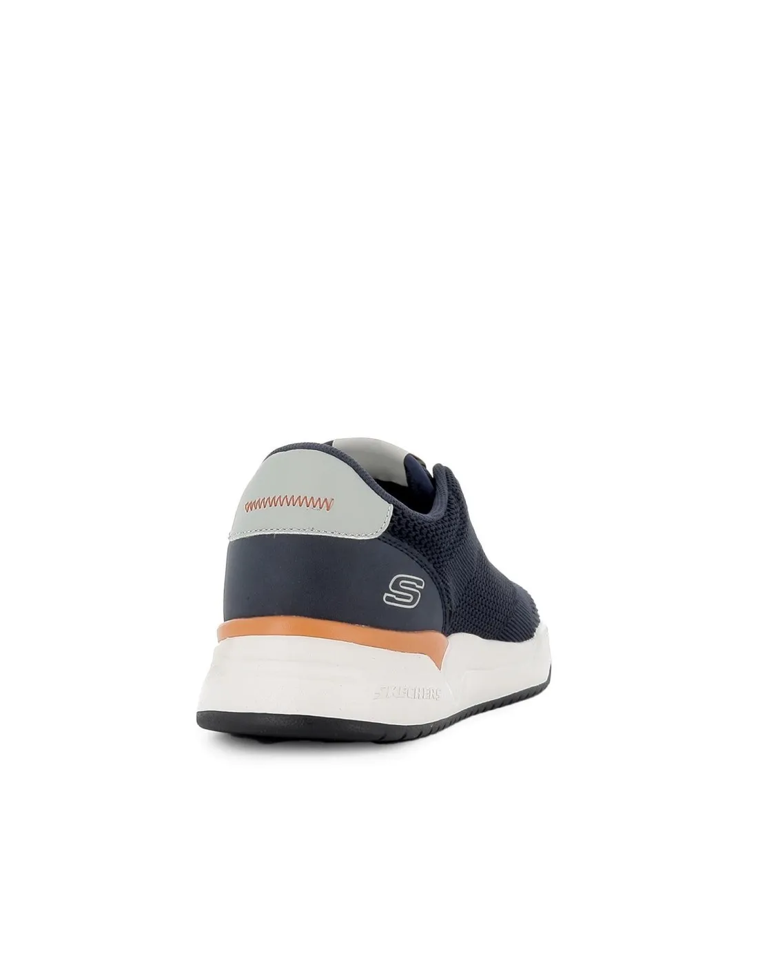 Zapatillas casuales malla knit azul hombre Skechers