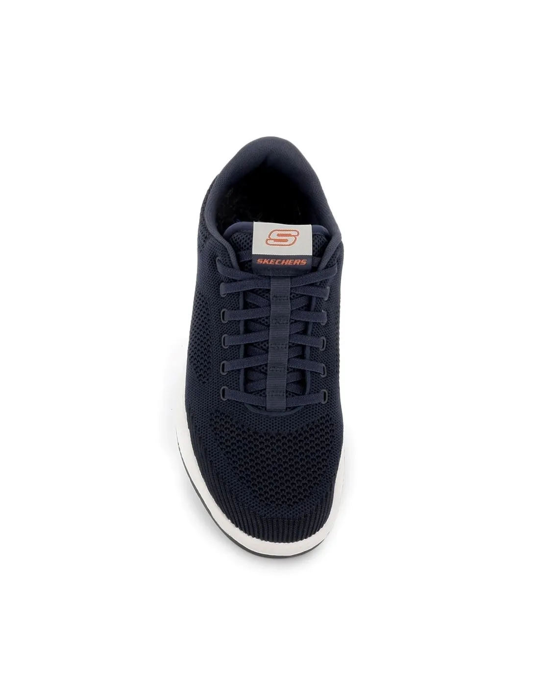 Zapatillas casuales malla knit azul hombre Skechers