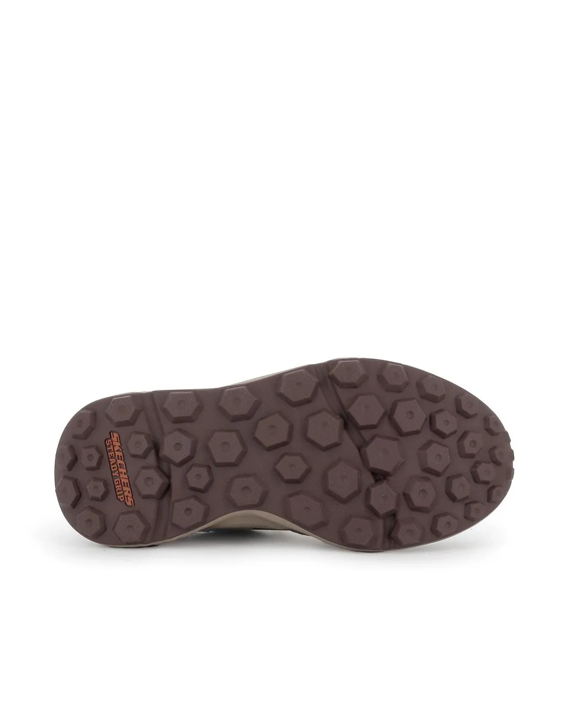 Zapatillas casuales piel y nylon combinación verde hombre Skechers