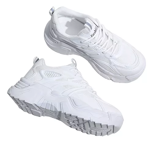 Zapatillas Casuales Transpirables Ligeras De Moda Para Mujer