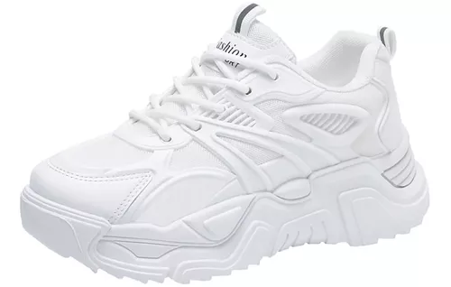 Zapatillas Casuales Transpirables Ligeras De Moda Para Mujer