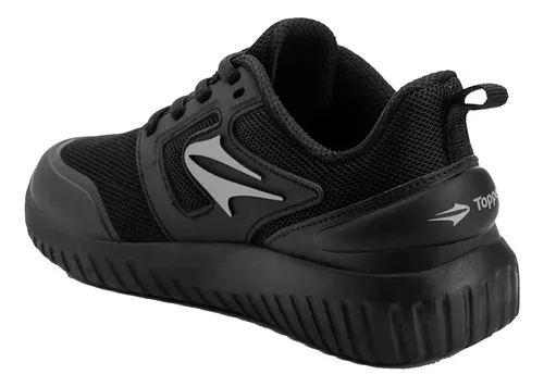 Zapatillas Niños Topper Fast Negra 26018 Ahora 6 Empo2000