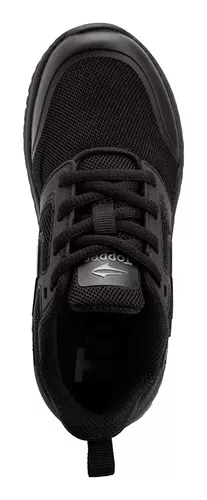 Zapatillas Niños Topper Fast Negra 26018 Ahora 6 Empo2000
