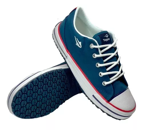 Zapatillas Topper Nova Low Lona Azul Unisex 83302 Empo2000