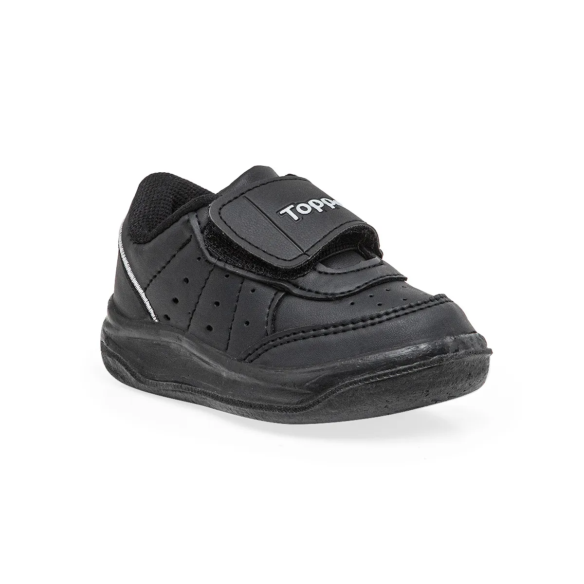 Zapatillas Topper X Forcer Velcro Bebe Negra