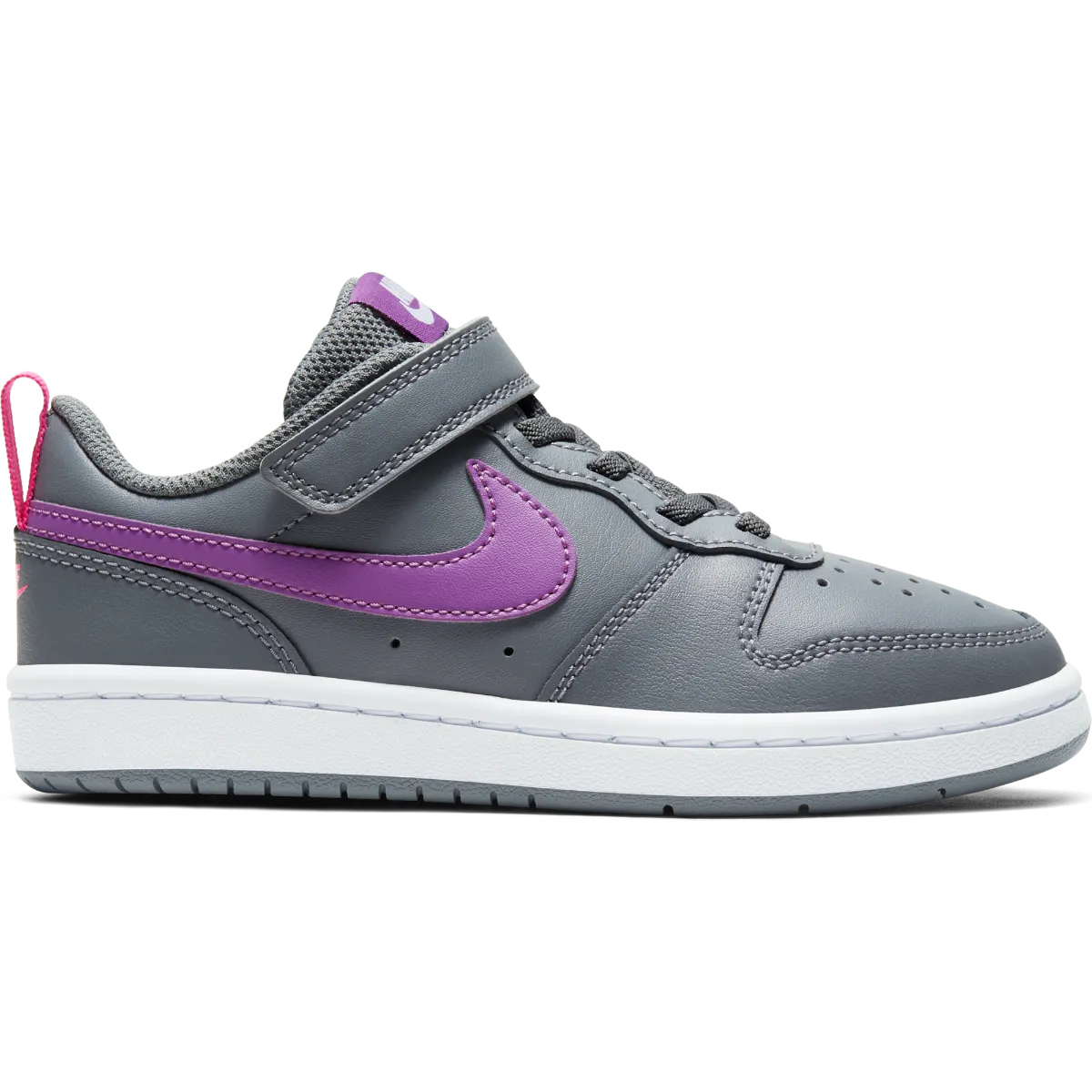 Zapatillas Urbanas Niño Nike Court Borough Low 2 Gris Oscuro