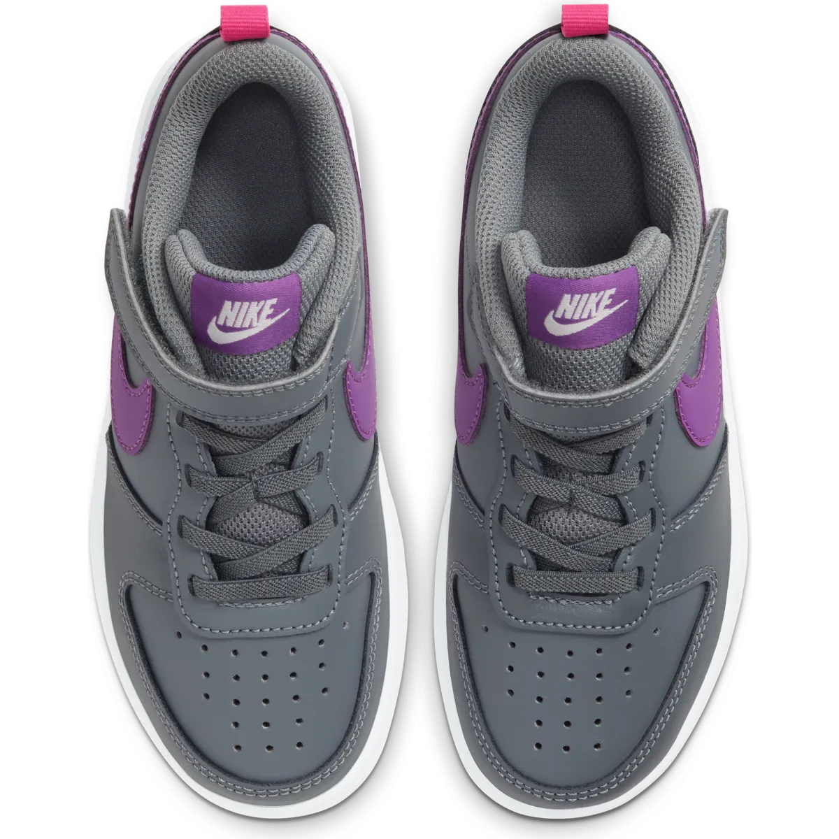 Zapatillas Urbanas Niño Nike Court Borough Low 2 Gris Oscuro