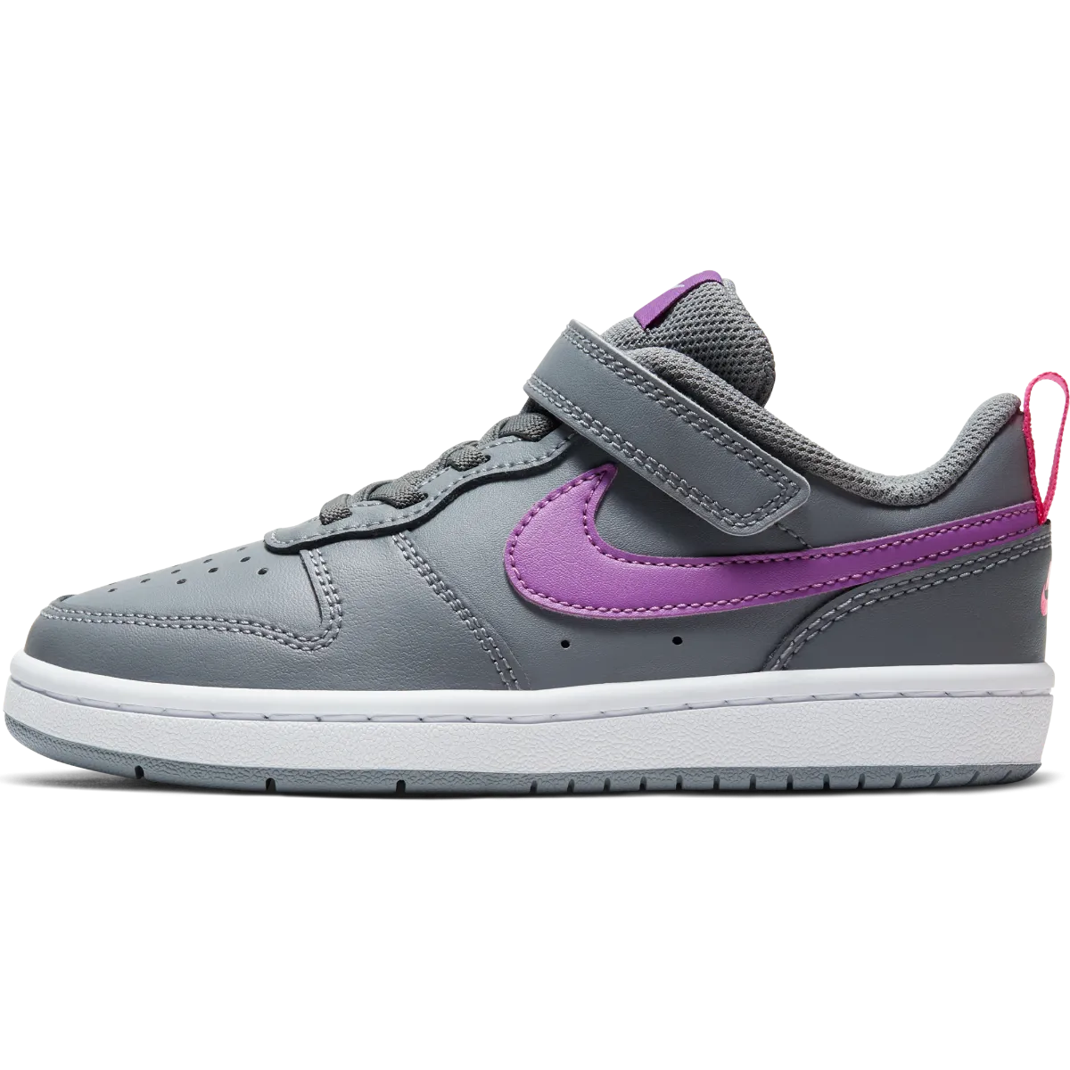 Zapatillas Urbanas Niño Nike Court Borough Low 2 Gris Oscuro