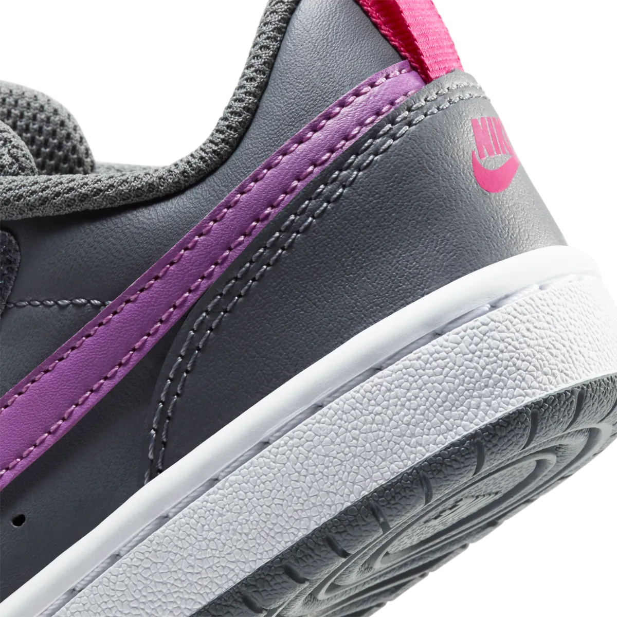 Zapatillas Urbanas Niño Nike Court Borough Low 2 Gris Oscuro