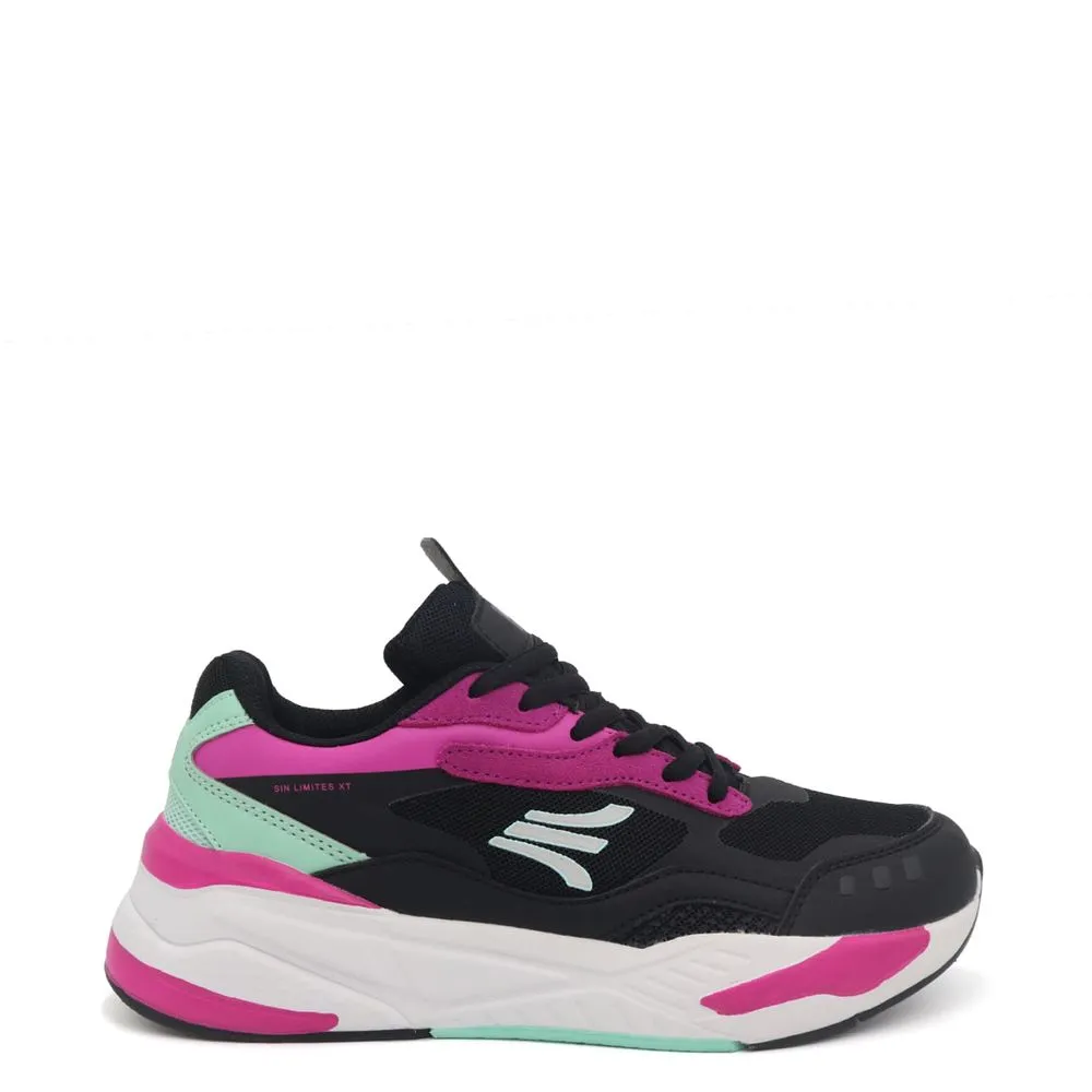 ZAPATILLAS URBANAS PARA MUJER APOLO AD2164 NEGRO