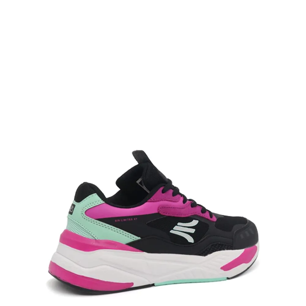 ZAPATILLAS URBANAS PARA MUJER APOLO AD2164 NEGRO