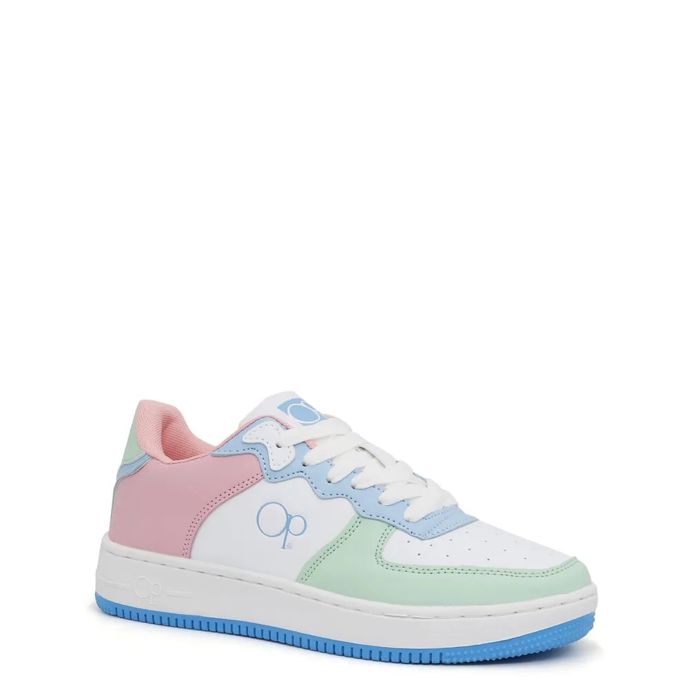 ZAPATILLAS URBANAS PARA MUJER OP BAQUILIOM22 BLANCO ROSADO