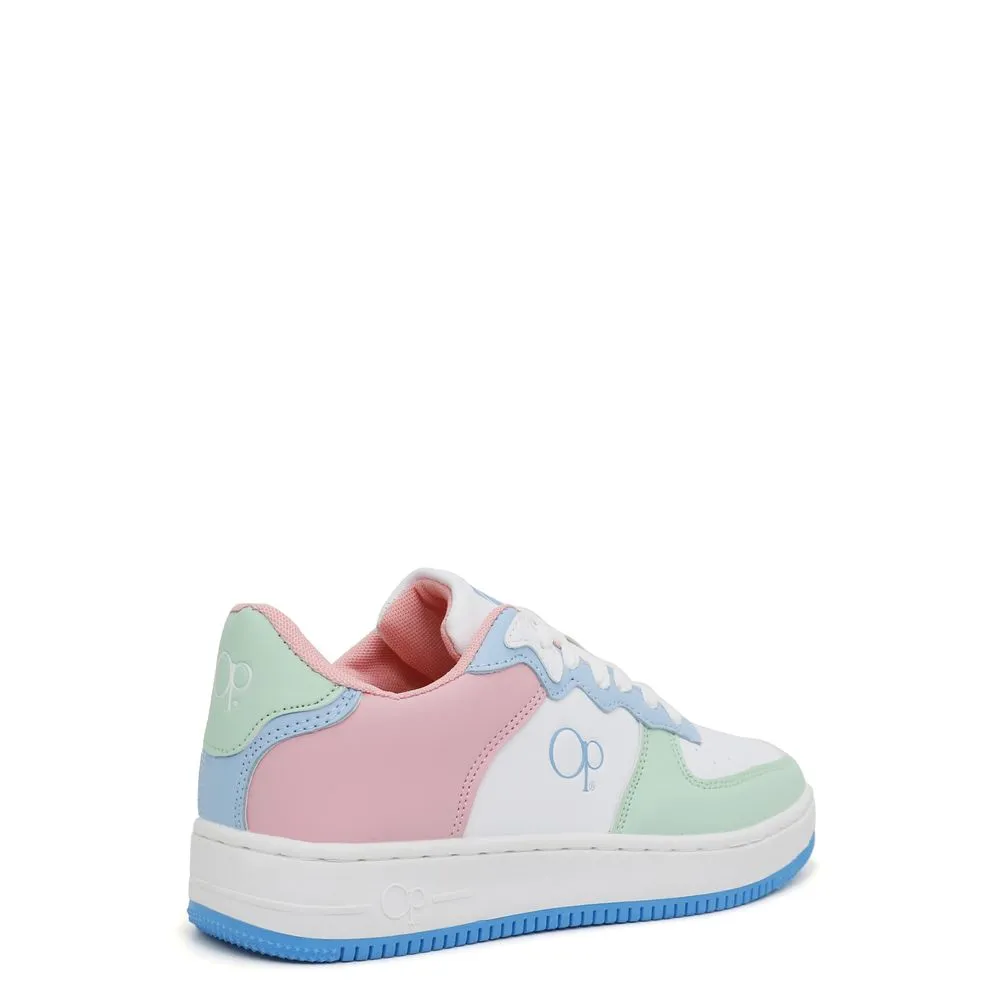 ZAPATILLAS URBANAS PARA MUJER OP BAQUILIOM22 BLANCO ROSADO