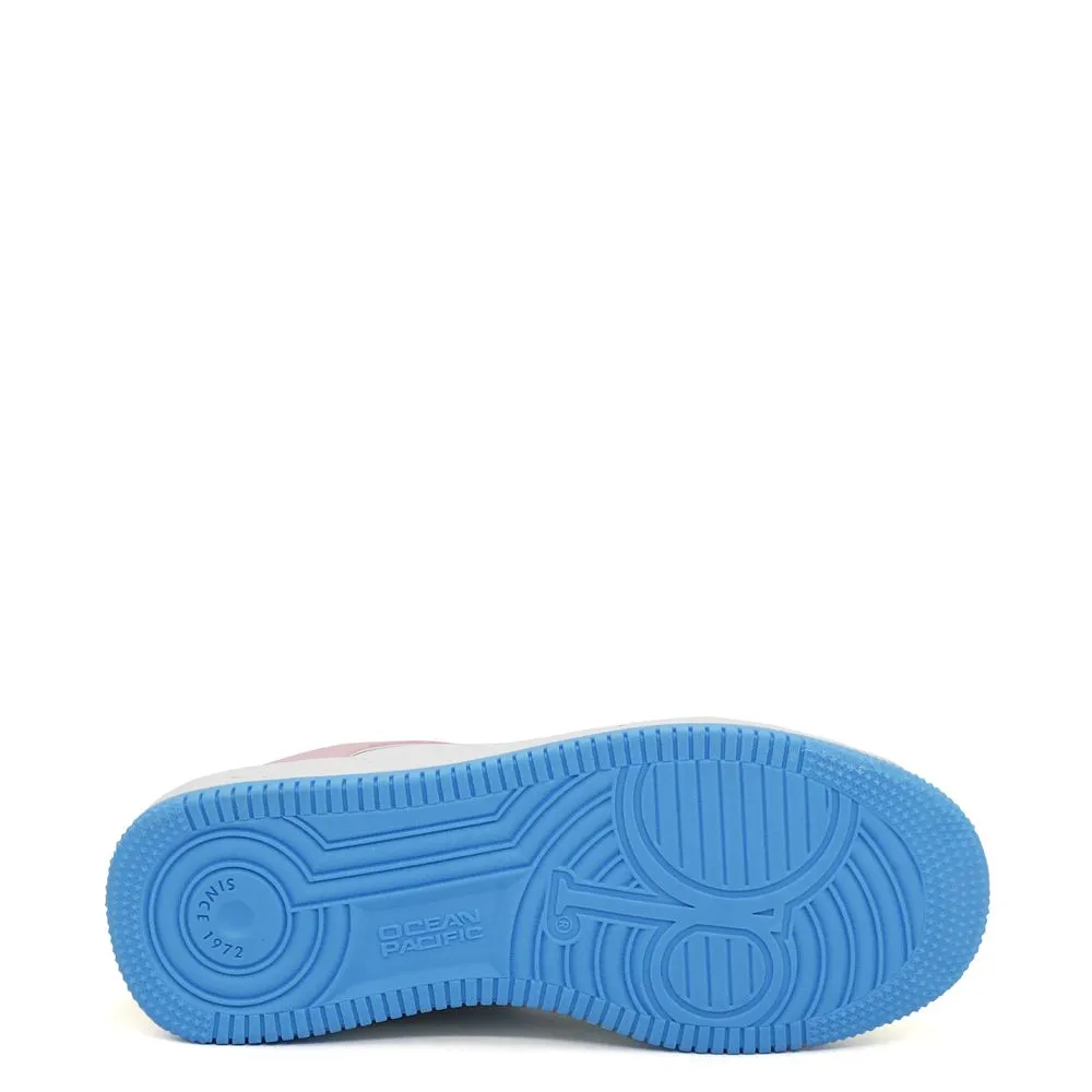 ZAPATILLAS URBANAS PARA MUJER OP BAQUILIOM22 BLANCO ROSADO