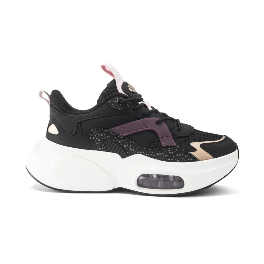ZAPATILLAS URBANAS PARA MUJER TIME CHOPPER LZ065702 NEGRO