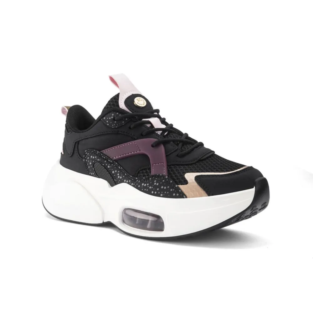 ZAPATILLAS URBANAS PARA MUJER TIME CHOPPER LZ065702 NEGRO
