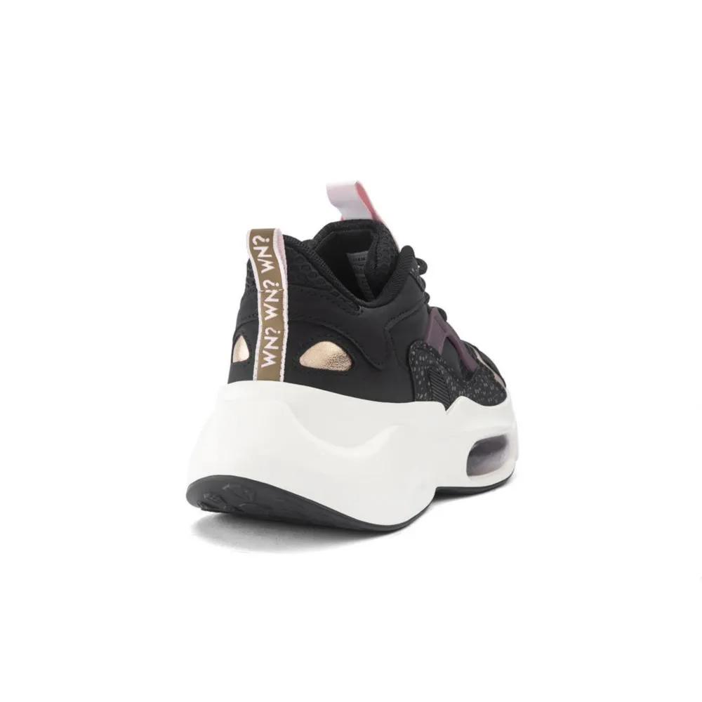 ZAPATILLAS URBANAS PARA MUJER TIME CHOPPER LZ065702 NEGRO