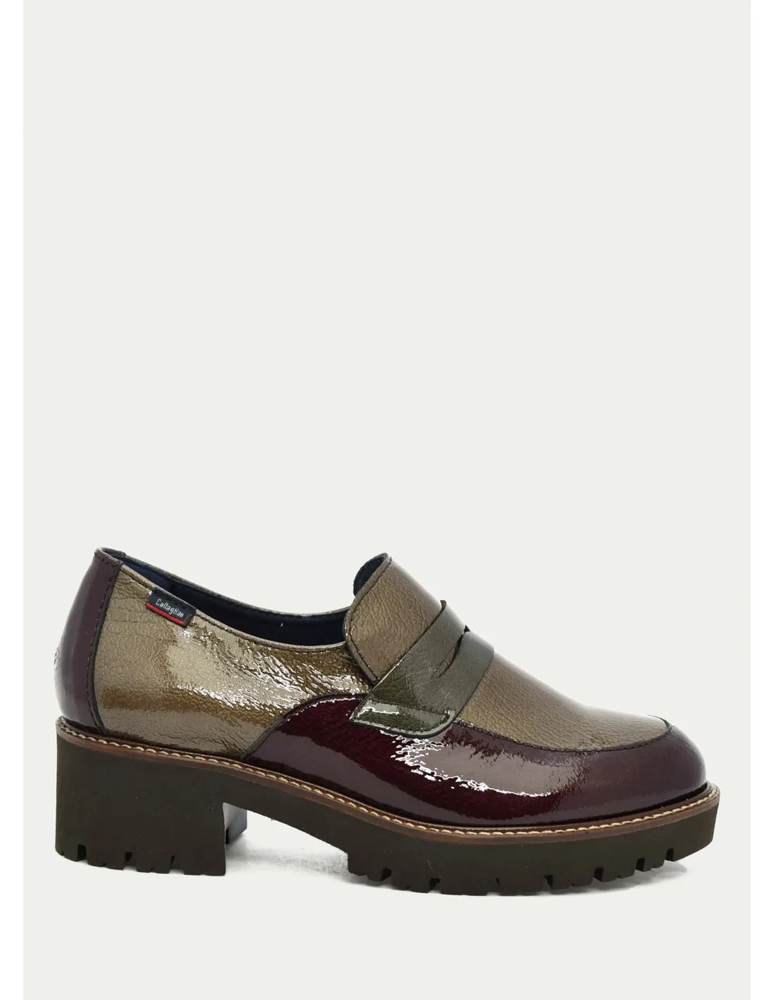 ZAPATO CASUAL CALLAGHAN 13447 GRANATE 
