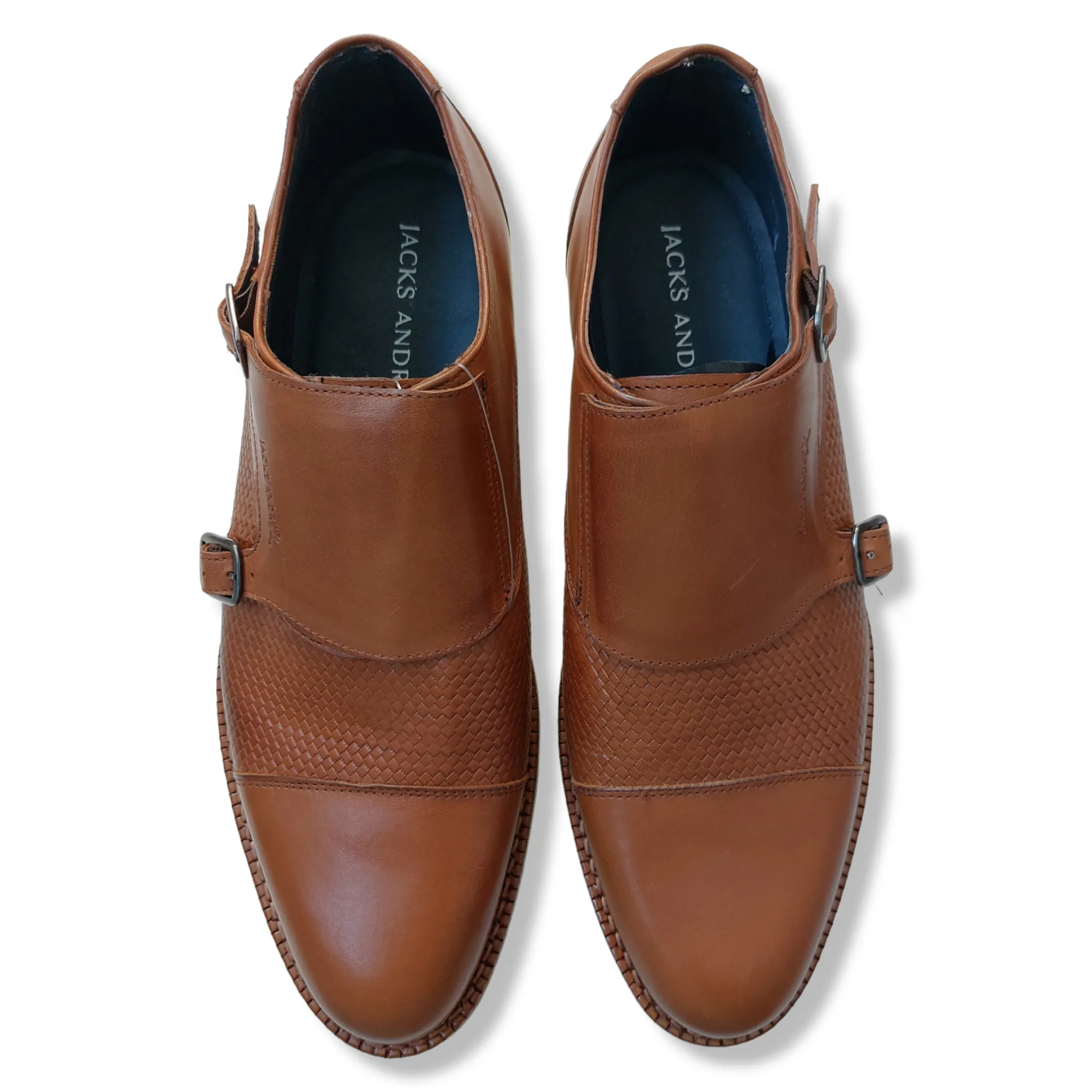 Zapato Choclo Piel Atanado Coñag para caballero Jack's André