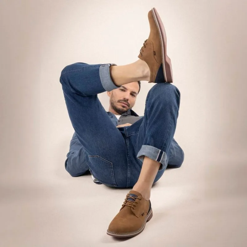 Zapato de hombre XTI 142523 Camel