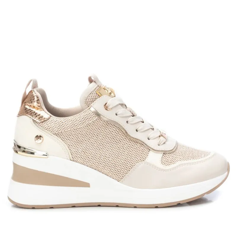 Zapato de mujer XTI 142408 Beige