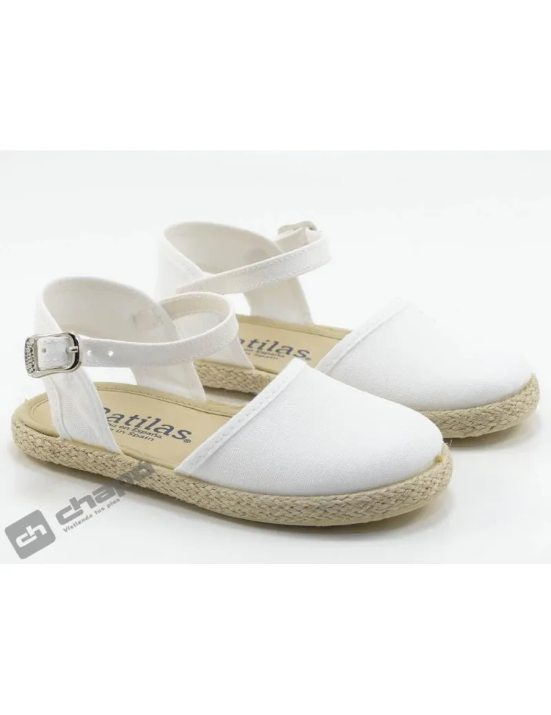 Zapatos Blanco Batilas 45801