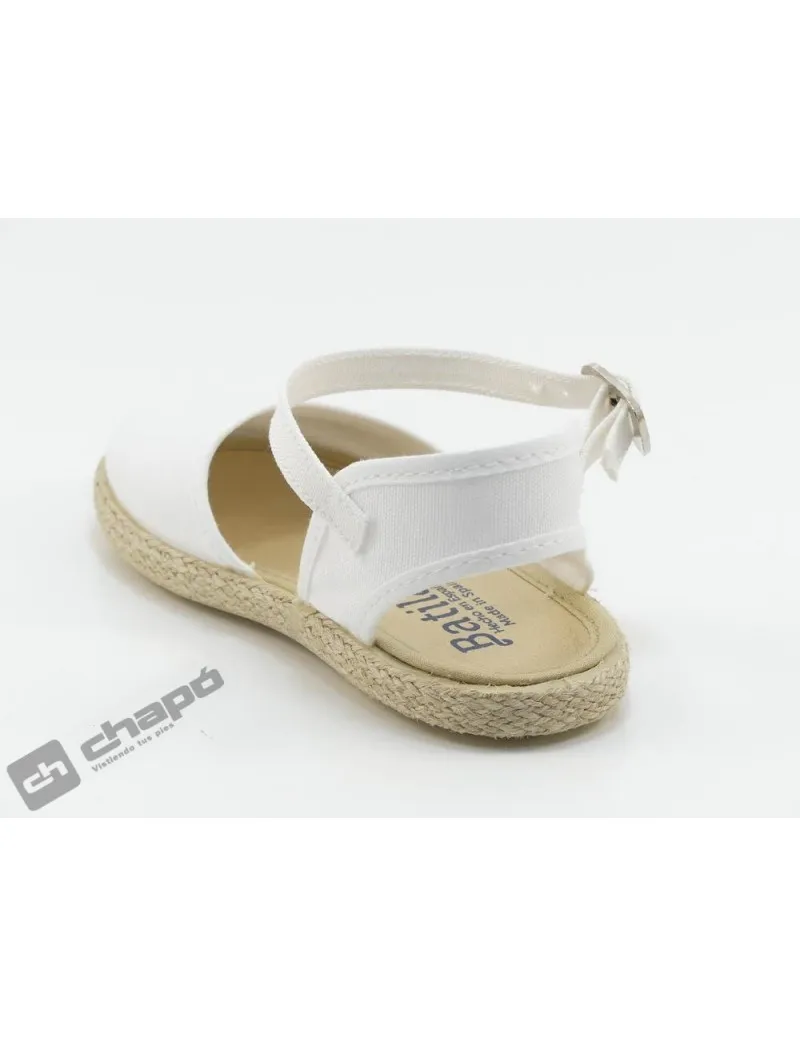 Zapatos Blanco Batilas 45801