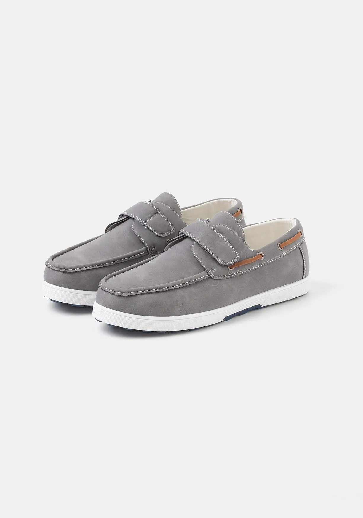 Zapatos mocasines con cierre autoaderente de Hombre TEX