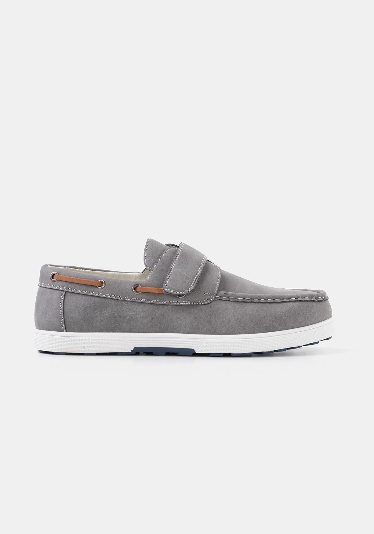 Zapatos mocasines con cierre autoaderente de Hombre TEX