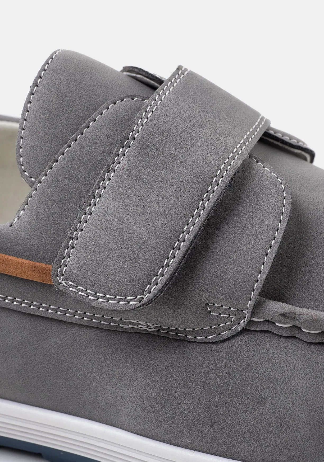 Zapatos mocasines con cierre autoaderente de Hombre TEX