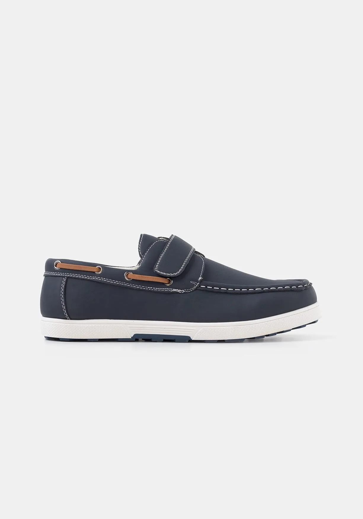 Zapatos mocasines con cierre autoaderente de Hombre TEX