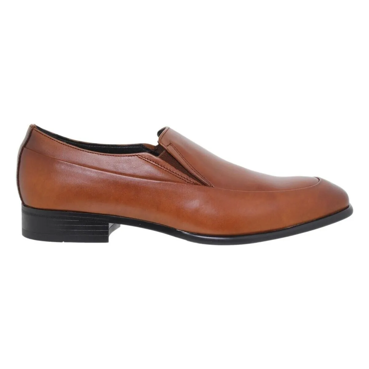 Zapatos Mocasines marrones de piel by Éxodo